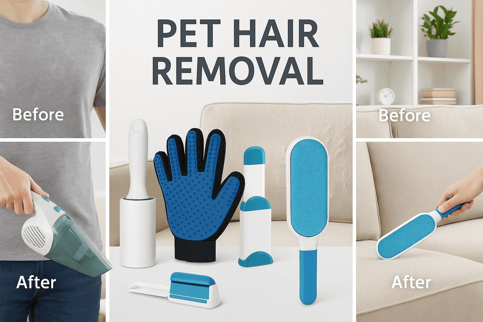 Pet Hair Removers - Fur-Free Home Solutions - Purrfect Pet Haven