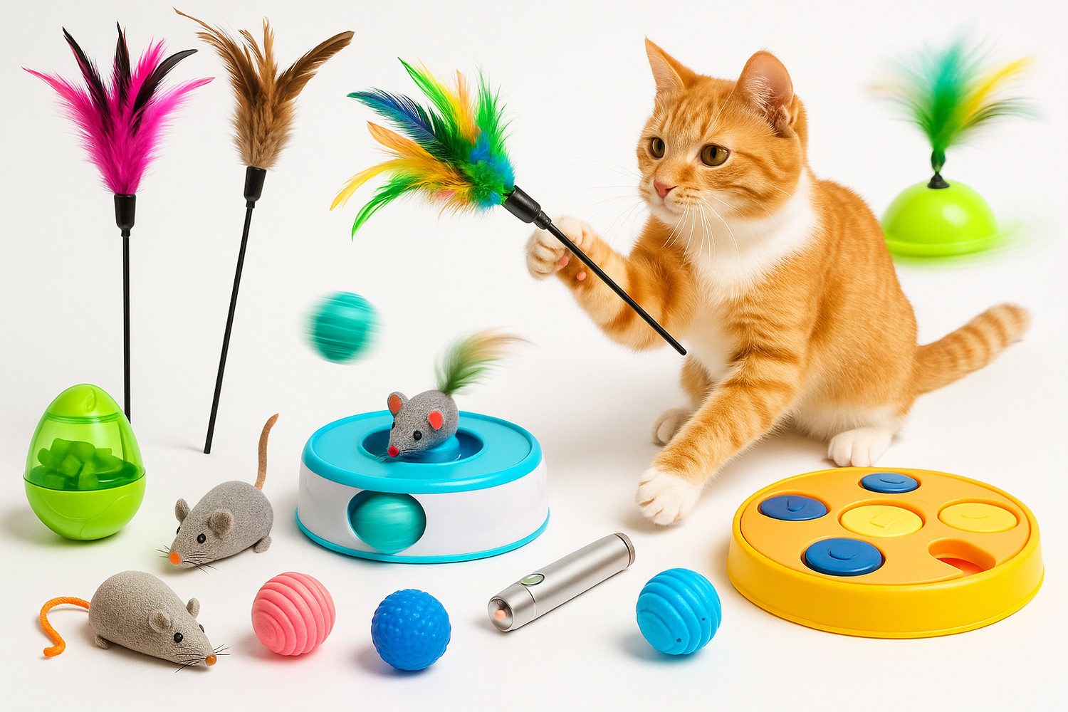 Cat Toys & Interactive Play
