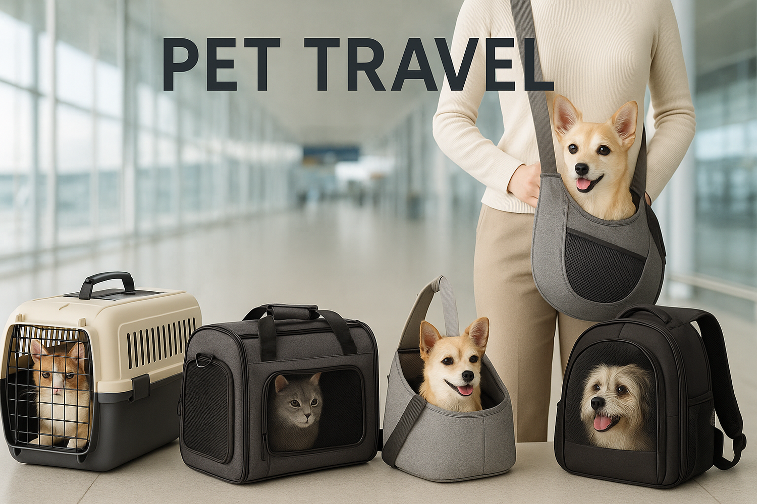 Pet Carriers & Travel