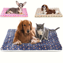 Premium Pet Bed Mat - Washable Fleece Crate Pad for Dogs & Cats All Sizes