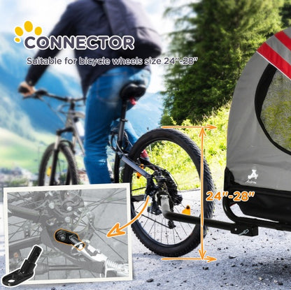 Pet Bike Trailer & Stroller - 2-in-1 for Small Dogs