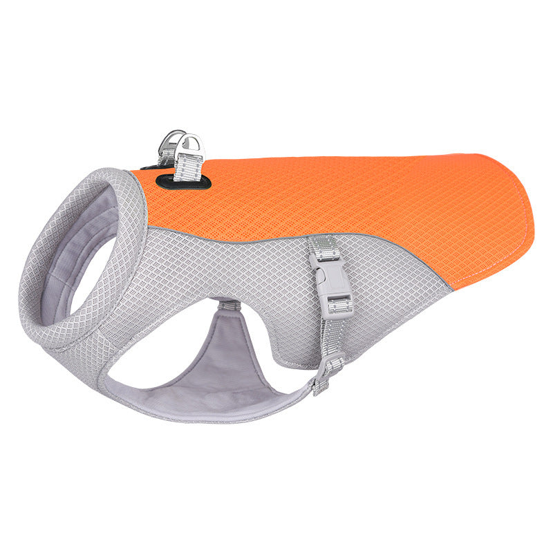Summer Dog Cooling Vest - Heat Resistant Breathable Pet Clothing