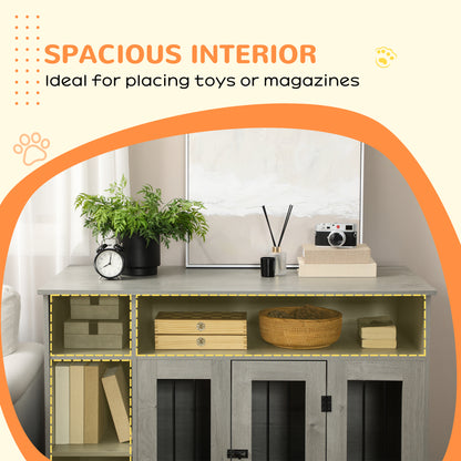 Paws & Storage Crate - 47" Dog Furniture Table