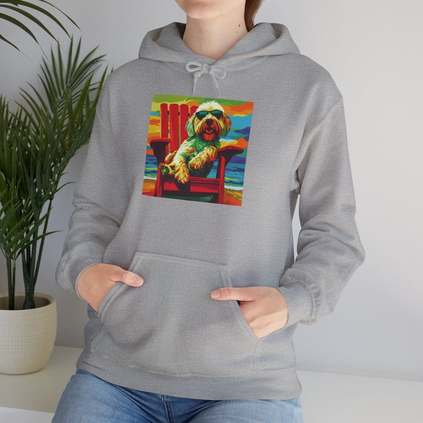 Colorful Goldendoodle Hoodie - Dog Lover Sweatshirt