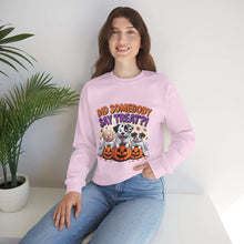Halloween Dog Lover Crewneck - Cozy Spooky Season Pet Parent Sweatshirt