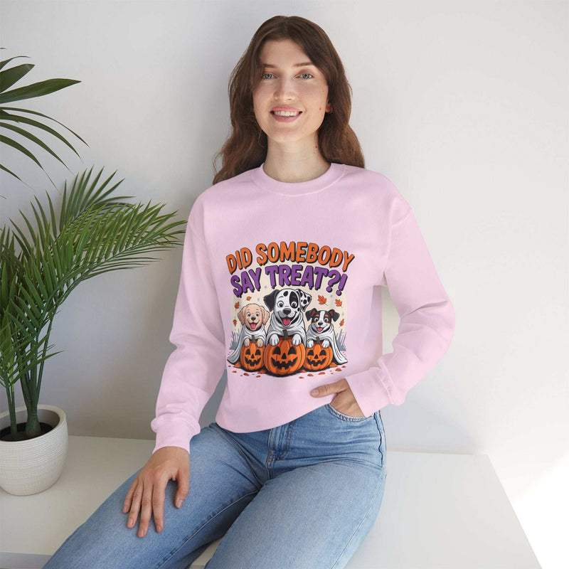 Halloween Dog Lover Crewneck - Cozy Spooky Season Pet Parent Sweatshirt - Purrfect Pet Haven