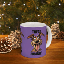 Funny Dog Lover Mug - 'Treat Junkie' - Perfect Gift for Pet Owners | Purrfect Pet Haven