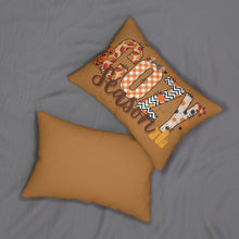 Fall Lumbar Pillow - Cozy Season Autumn Decor Thanksgiving