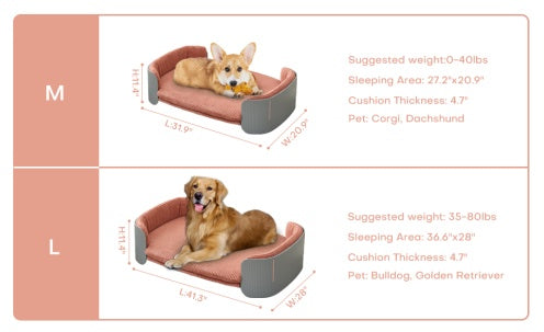 Scandinavian Cat Couch Bed - Modern Design