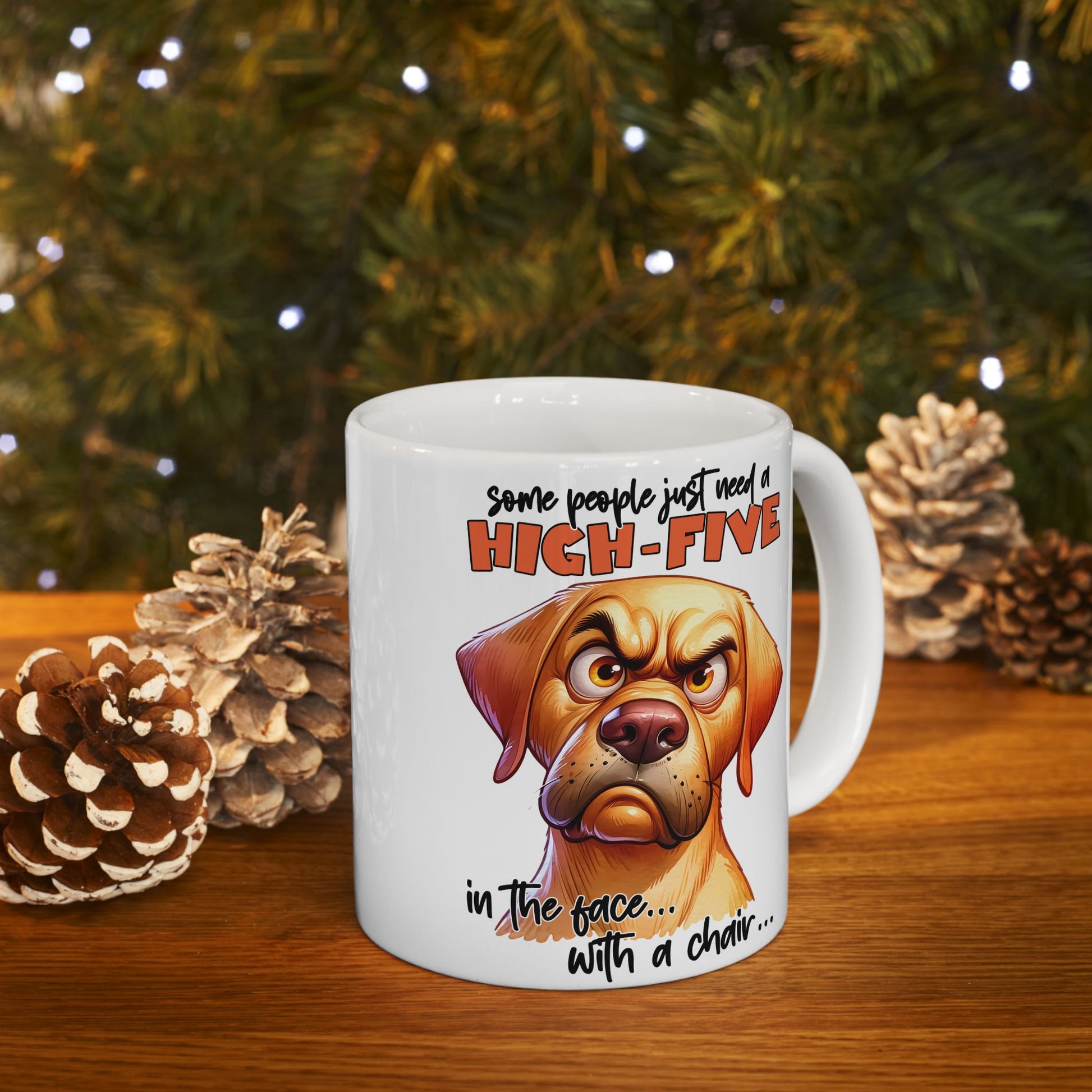 Humorous Dog Lover Ceramic Mug - Perfect Gift for Pet Owners | Purrfect Pet Haven