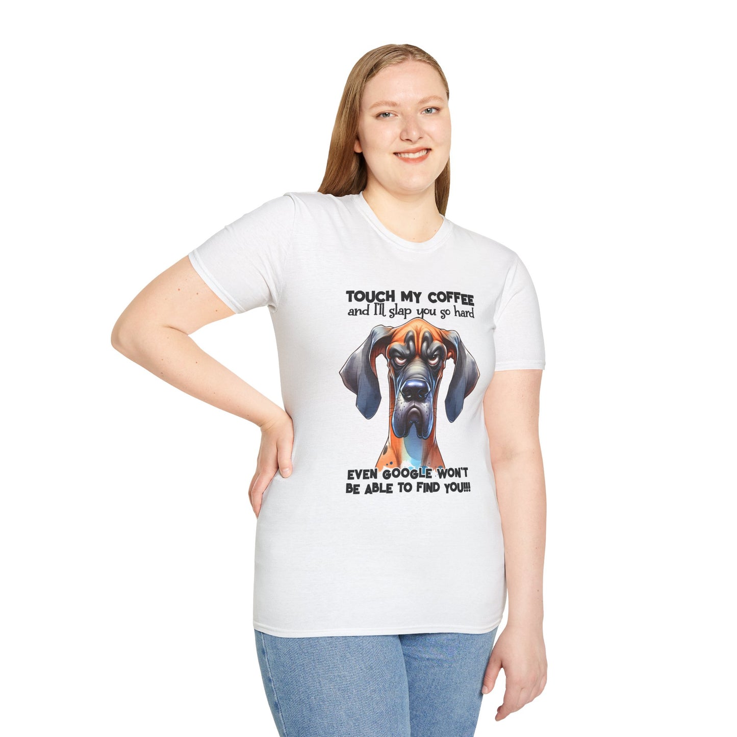 Funny Dog Coffee Lover T-Shirt - Hilarious Pet Parent Humor Tee