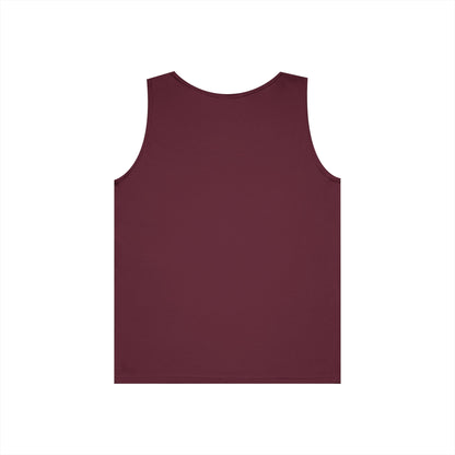 Playful Unisex Heavy Cotton Tank Top - Perfect for Casual Days