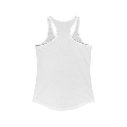 Whimsical Cat Moon Racerback Tank Top for Women | Purrfect Pet Haven