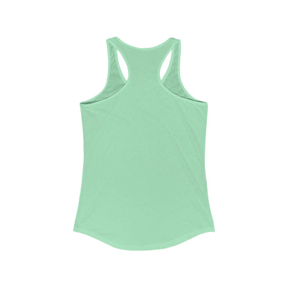 Whimsical Cat Moon Racerback Tank Top for Women | Purrfect Pet Haven
