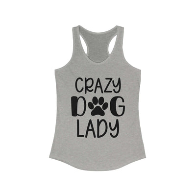 Crazy Dog Lady Racerback Tank Top - Perfect for Dog Lovers