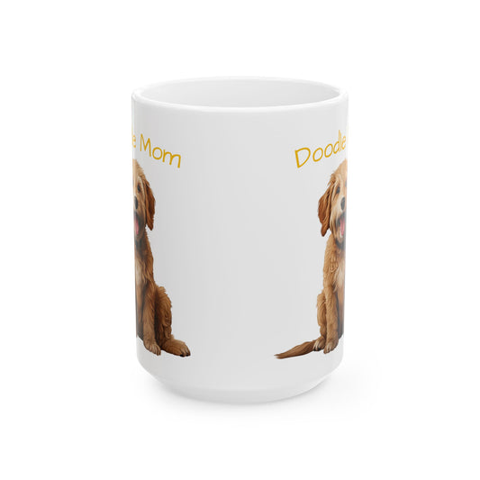 Doodle Dog Mom Ceramic Mug - Perfect Gift for Pet Lovers