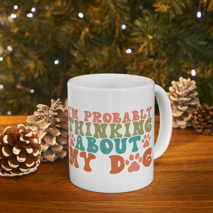Pet Lover's Ceramic Mug - Dual Sayings Dog Mom Gift