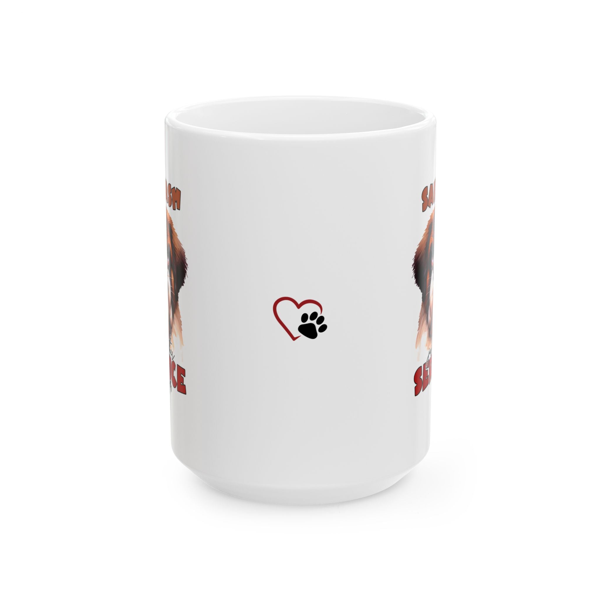 Funny Sarcasm a Service I Offer - Ceramic Coffee Mug - 0