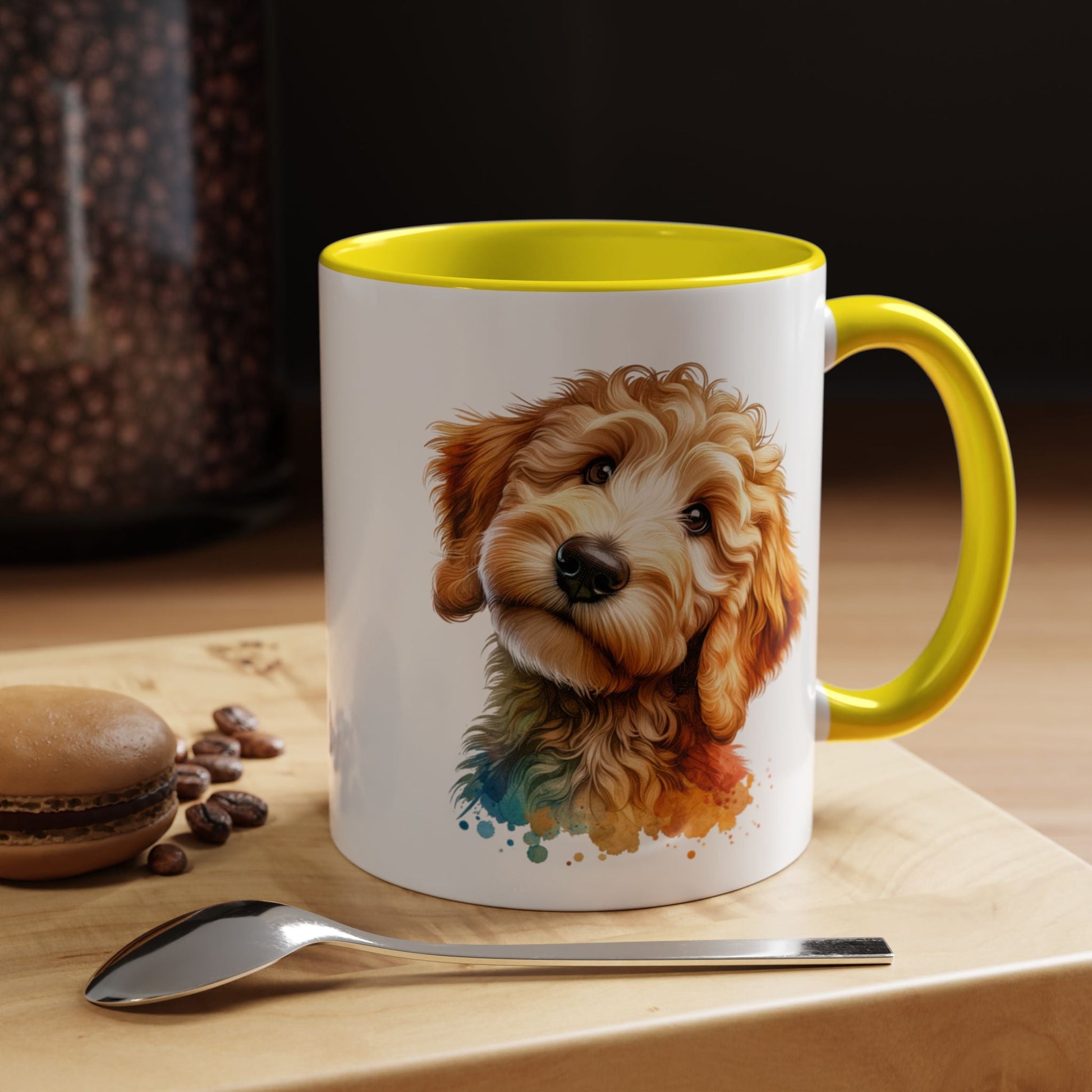 Cute Dog-Themed Accent Coffee Mug - Perfect for Animal Lovers | Purrfect Pet Haven