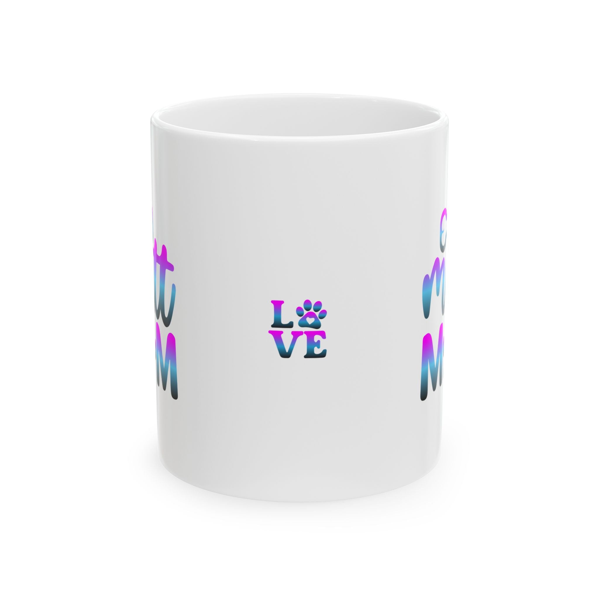 Cute Mutt Mom Ceramic Mug - Ideal Gift for Animal Lovers