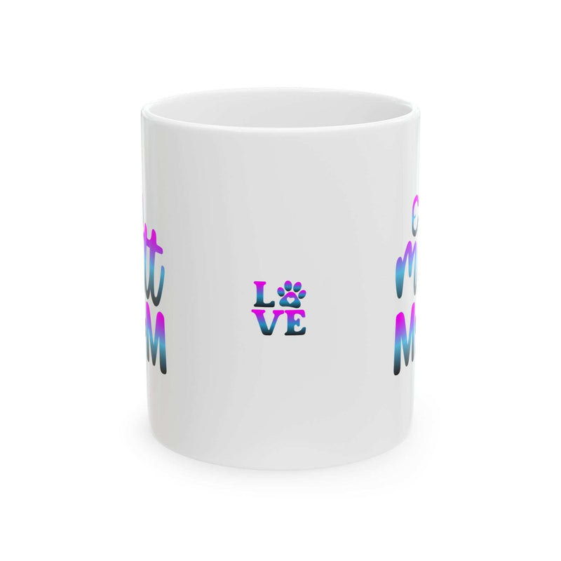 Cute Mutt Mom Ceramic Mug - Ideal Gift for Animal Lovers