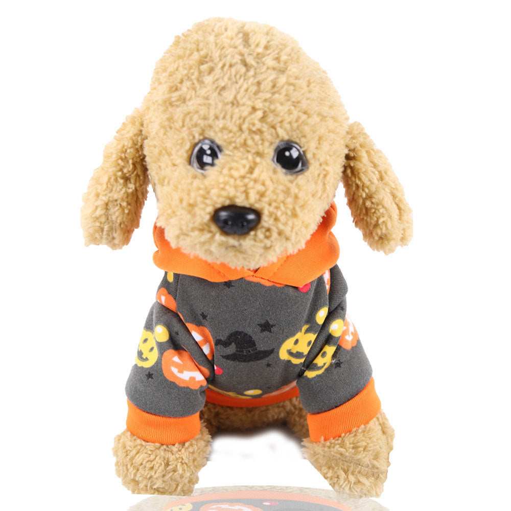 Pumpkin Lantern Pet Costume - Glowing Halloween Dog Outfit