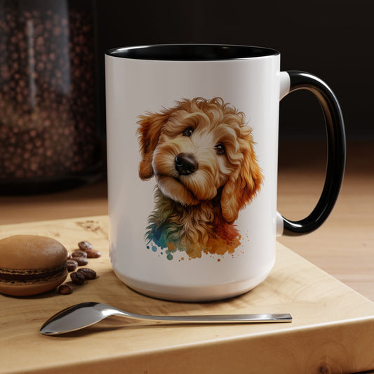 Cute Dog-Themed Accent Coffee Mug - Perfect for Animal Lovers | Purrfect Pet Haven