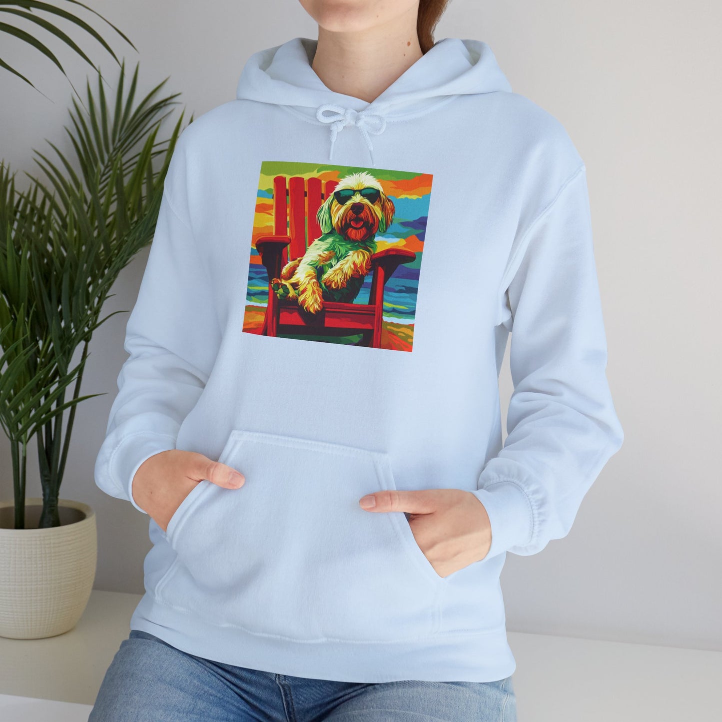 Colorful Goldendoodle Hoodie - Dog Lover Sweatshirt