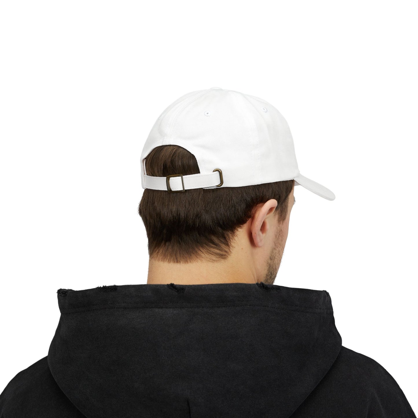 Stay Pawsitive Embroidered Dad Cap - Inspirational Pet Lover Baseball Hat