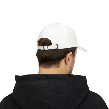 Stay Pawsitive Embroidered Dad Cap - Inspirational Pet Lover Baseball Hat