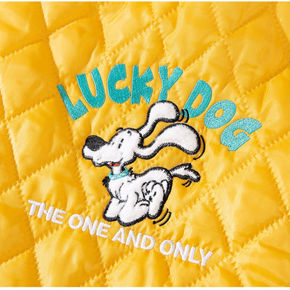 Lucky Dog Quilted Vest - Large Breed Winter Coat - Purrfect Pet Haven