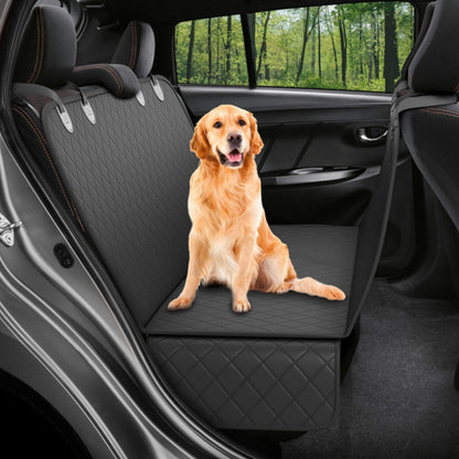 Back Seat Dog Car Cover Pet Hammock Safety Protector Mat