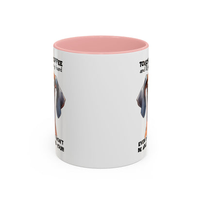 Funny Dog Coffee Mug for Pet Lovers – Tough Coffee Quote – Gift for Dog Owners | Purrfect Pet Haven