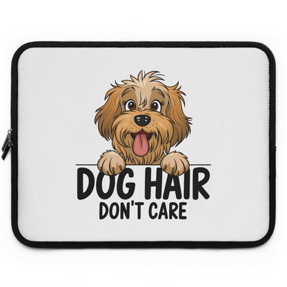 Dog Hair Don't Care Laptop Sleeve - Cute Dog Laptop Case