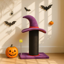 Wizard Hat Cat Scratching Post - Halloween Spooky Cat Scratcher