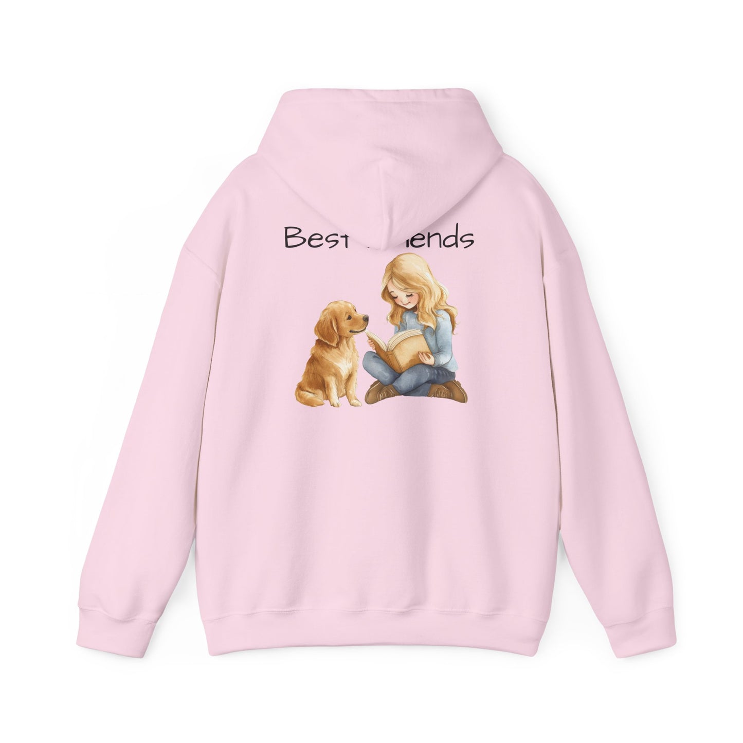 Best Friends Golden Retriever Hoodie - Cute Pet Lover