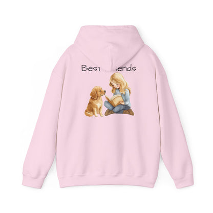 Best Friends Golden Retriever Hoodie - Cute Pet Lover