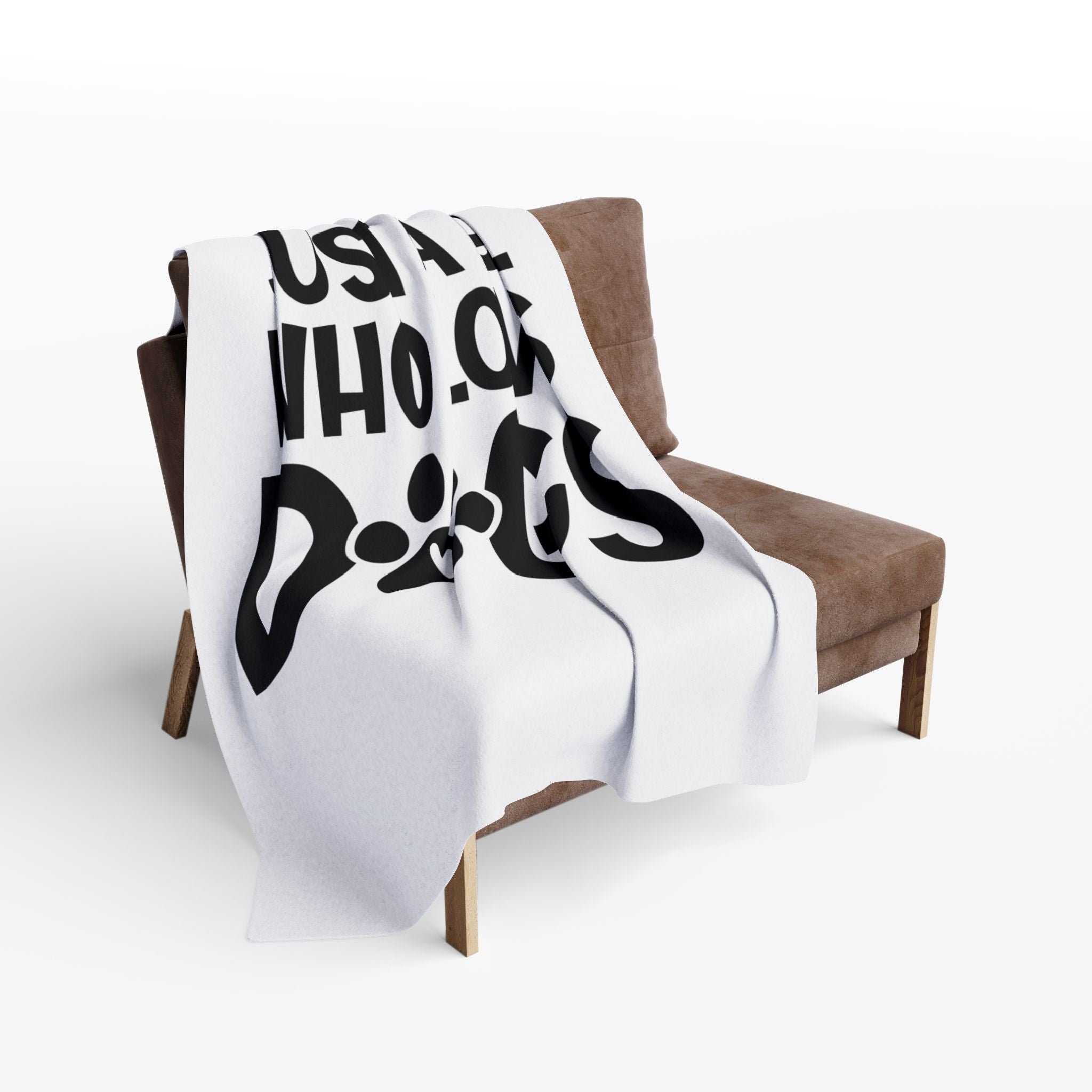 Just a Girl Who Loves Dogs - Fleece Blanket