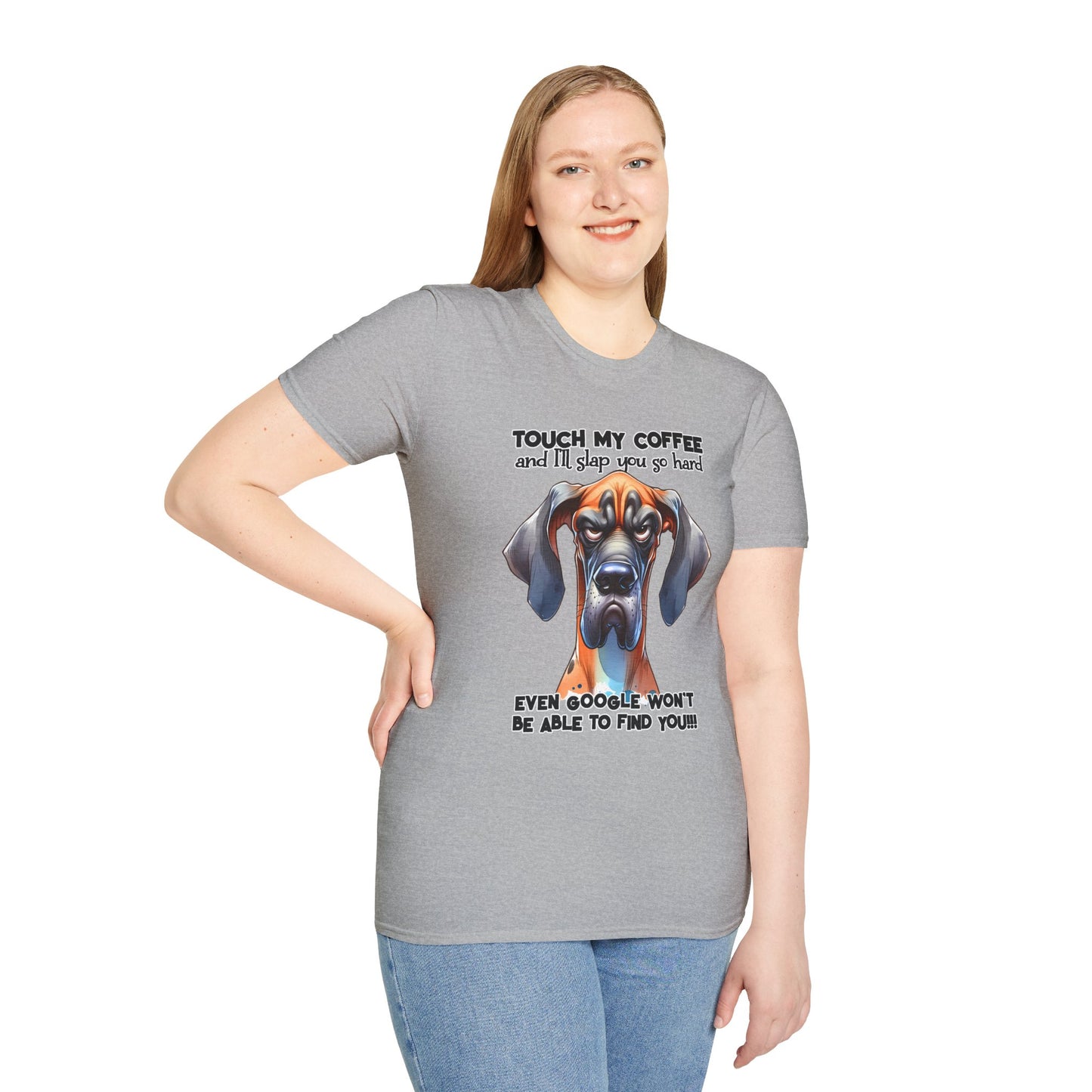 Funny Dog Coffee Lover T-Shirt - Hilarious Pet Parent Humor Tee