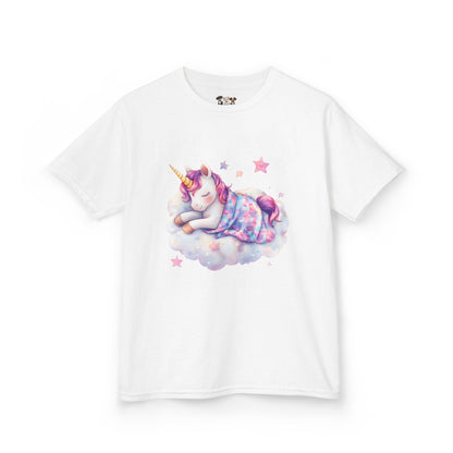 Dreamy Unicorn Kids Heavy Cotton Tee - Cute & Cozy for Everyday Adventures | Purrfect Pet Haven
