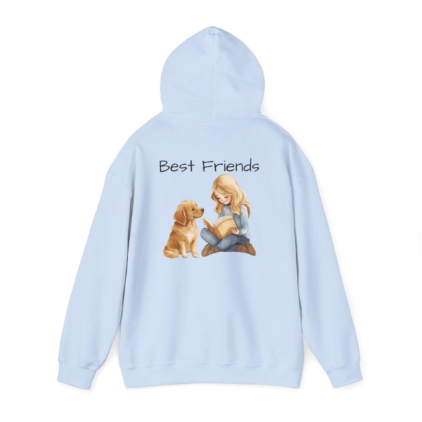 Best Friends Golden Retriever Hoodie - Cute Pet Lover