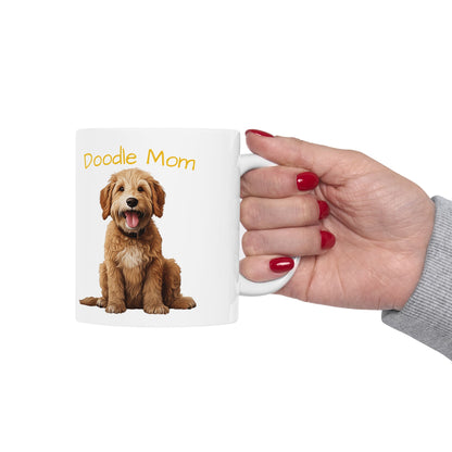 Doodle Dog Mom Ceramic Mug - Perfect Gift for Pet Lovers