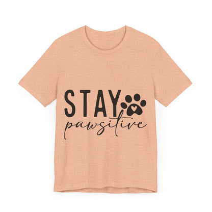 Stay Pawsitive Unisex Tee