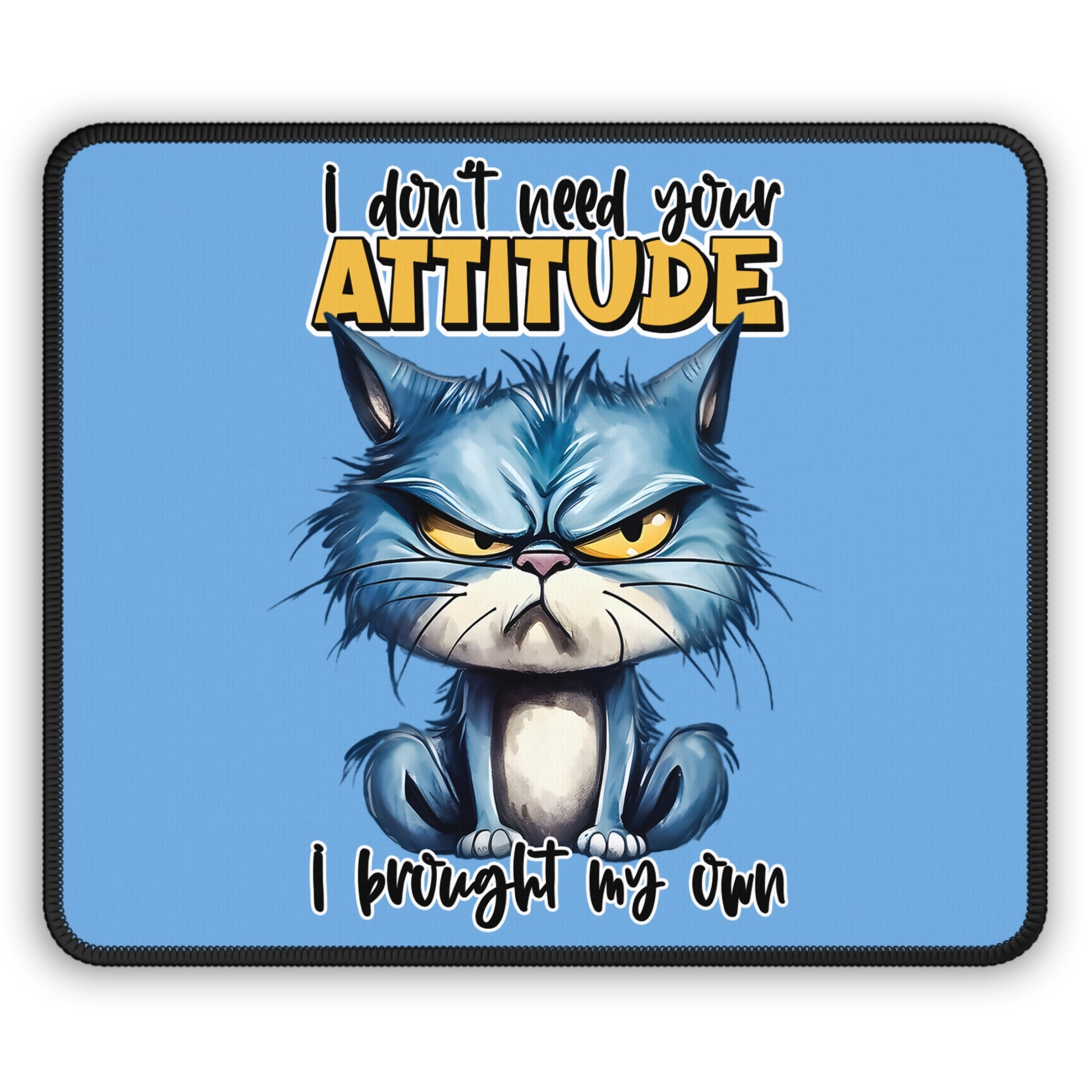 Attitude-Driven Gaming Mouse Pad – Perfect for Gamers | Purrfect Pet Haven