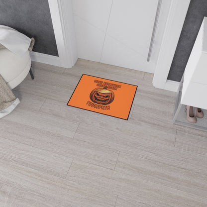 Make Halloween Great Again Floor Mat - Trump Pumpkin Doormat