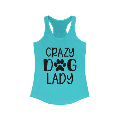 Crazy Dog Lady Racerback Tank Top - Perfect for Dog Lovers