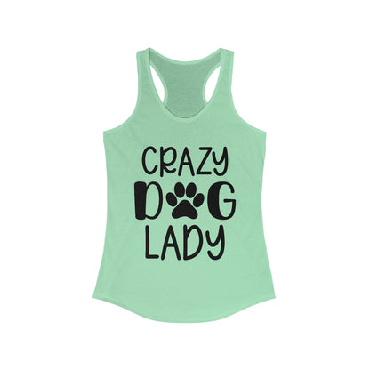 Crazy Dog Lady Racerback Tank Top - Perfect for Dog Lovers