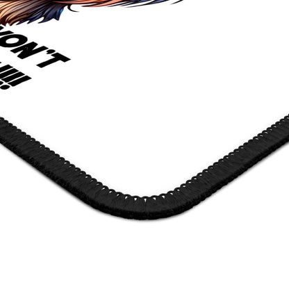 Funny Coffee-Themed Gaming Mouse Pad - Touch My Coffee & I'll Slap You | Purrfect Pet Haven