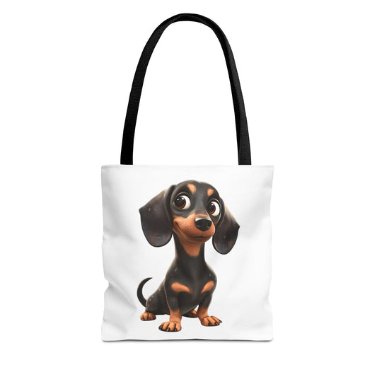 Cute Dachshund Tote Bag | Adorable Dog Lover Accessory | Purrfect Pet Haven