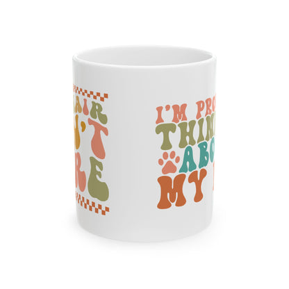 Pet Lover's Ceramic Mug - Dual Sayings Dog Mom Gift